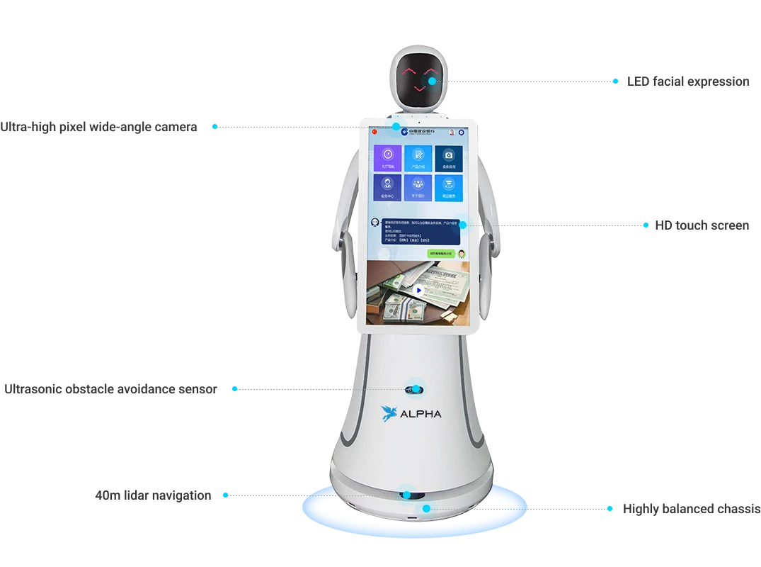 Amy AI Service Robot