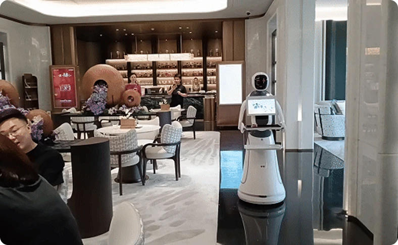 Technology illuminates service! Amy delivery Robot Redefines the Sales Center Experience at Tianyuan Longting