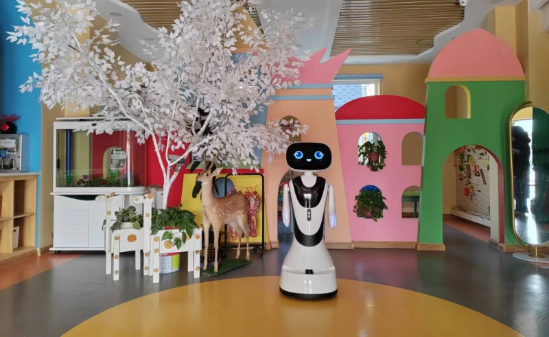 A New Friend for Young Learners: Sunan County Kindergarten Welcomes Timo Robot