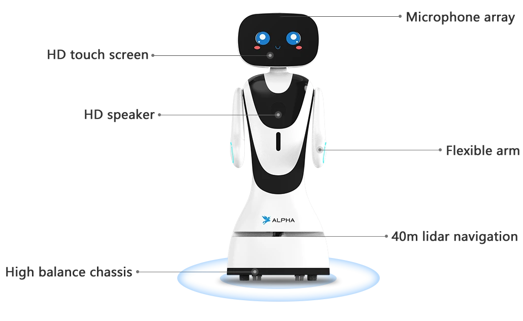 Timo AI service Robot