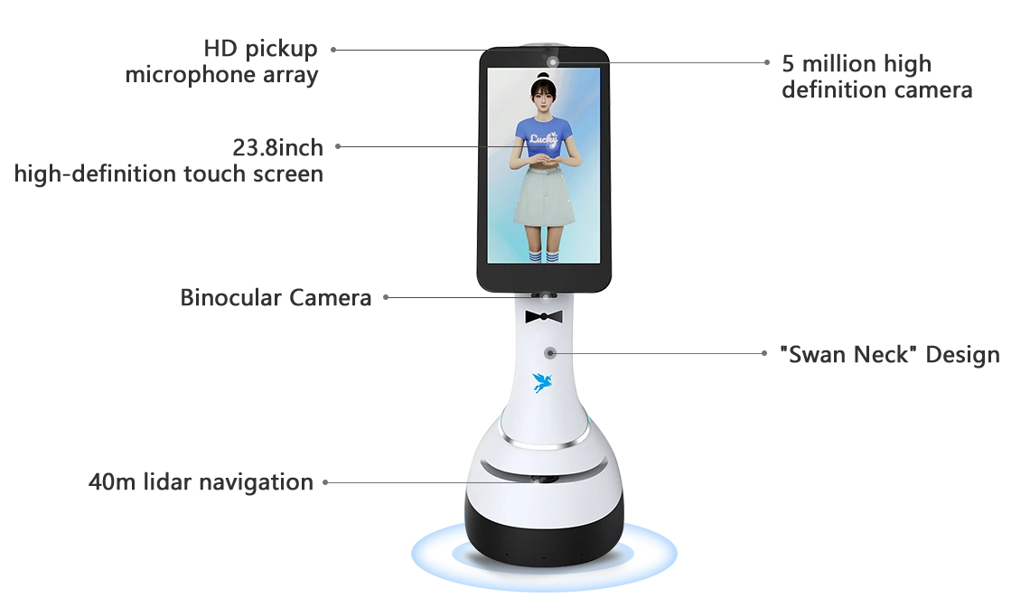 Fairy Mobile Digital Service Robot