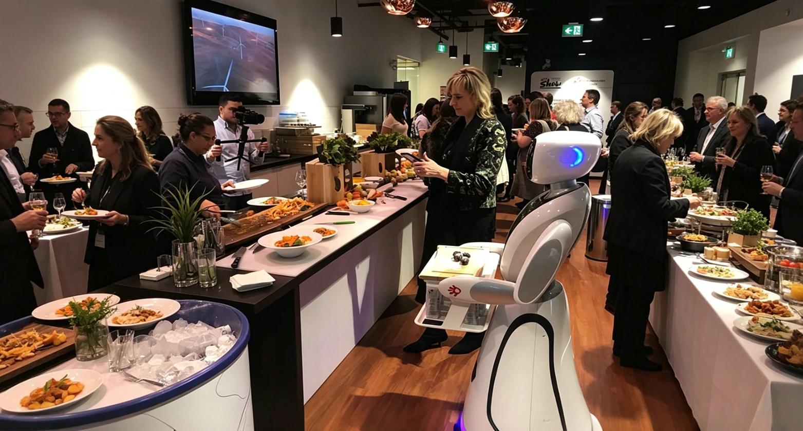 Automatic food delivery