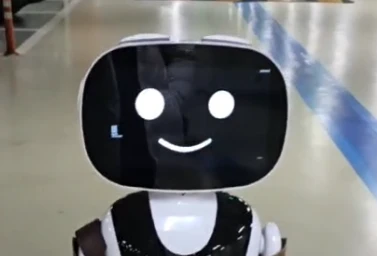 Timo AI Service Robot Deployed in Seoul's Large Supermarkets: Busy Greeting Guests, Idle Patrolling for Security