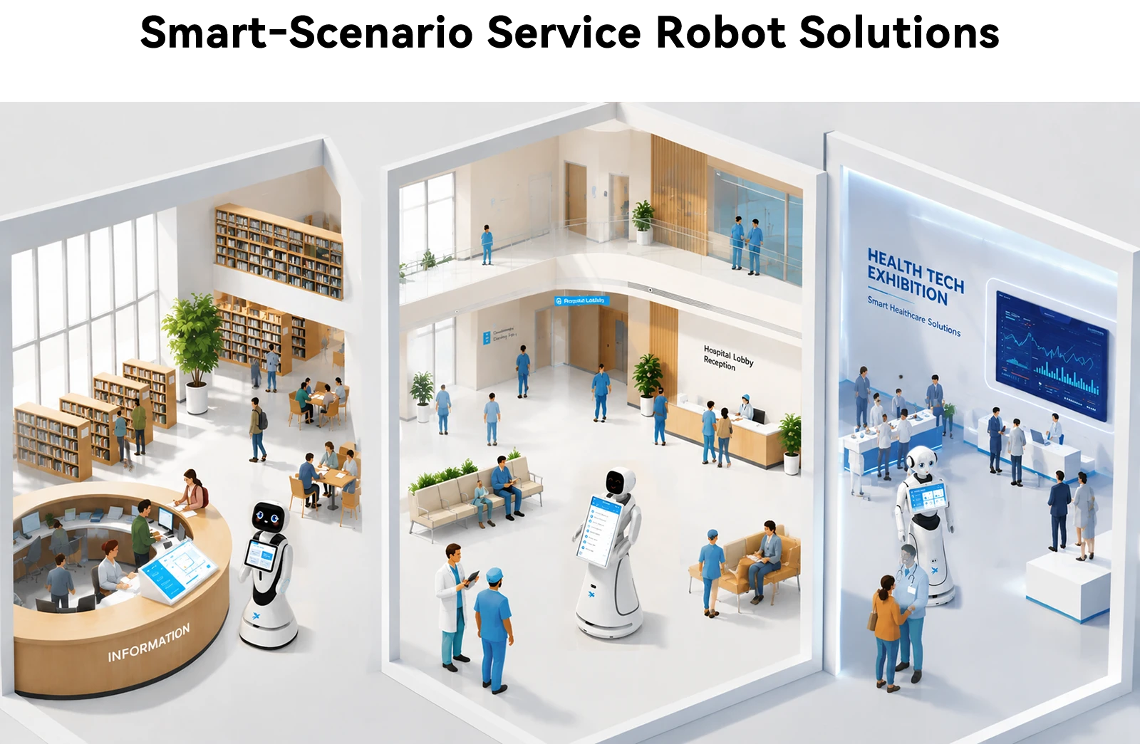 Empowering Intelligent Reception of Enterprise Exhibition Halls