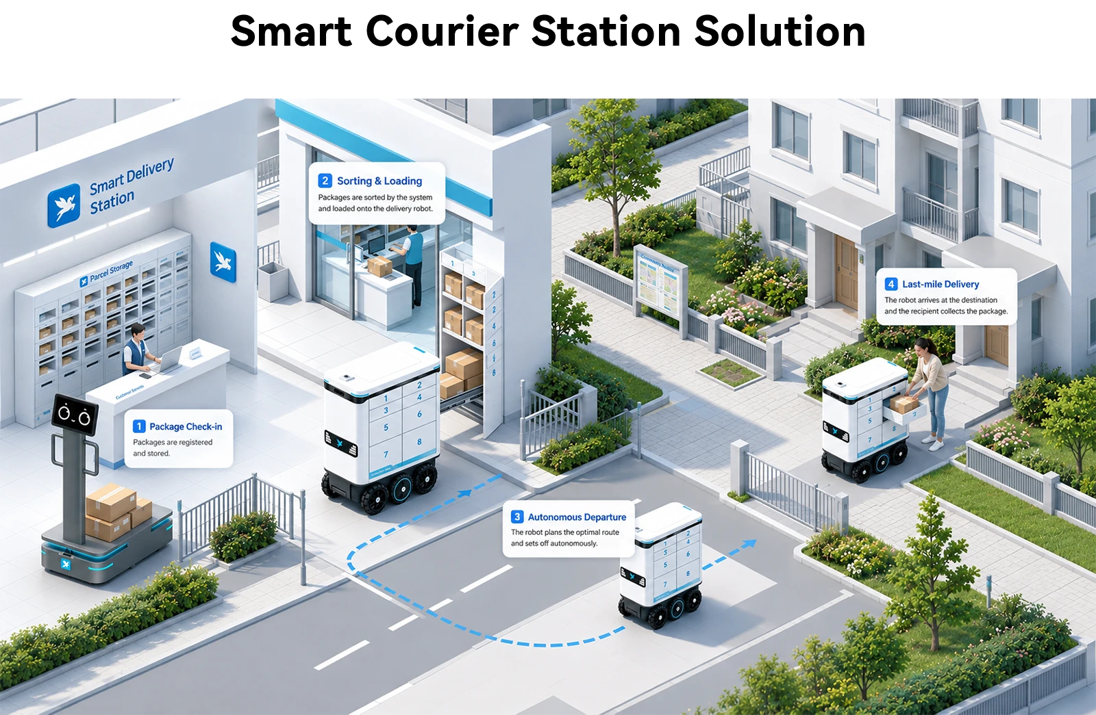Empowering the efficiency upgrade of last-mile delivery