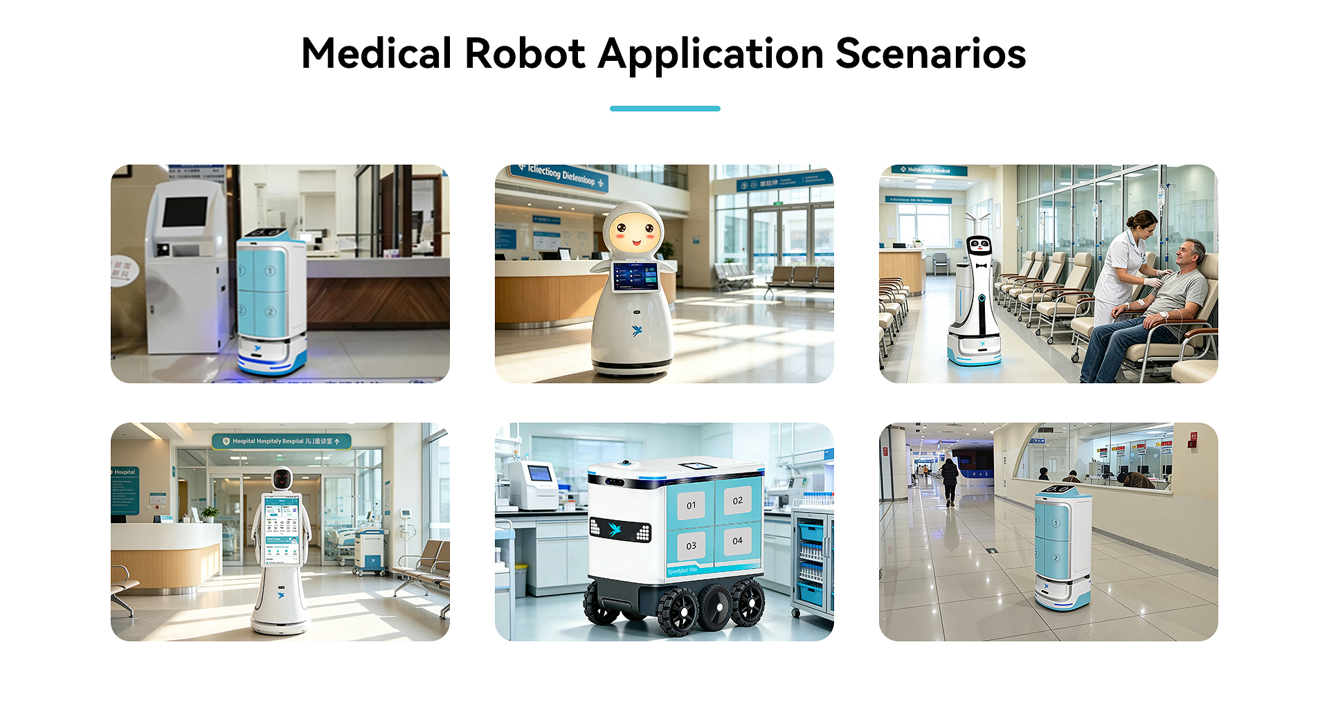 Hospital Intelligent Medical Robot Matrix